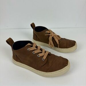 Toms Botas Cupsole Kids Shoes Youth 2 or UK 1 or EU 34 unisex brown tan